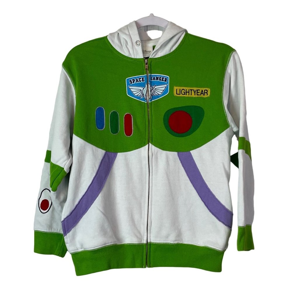 Disney Store Buzz Lightyear Jacket Zip up Kids Boys Size 10